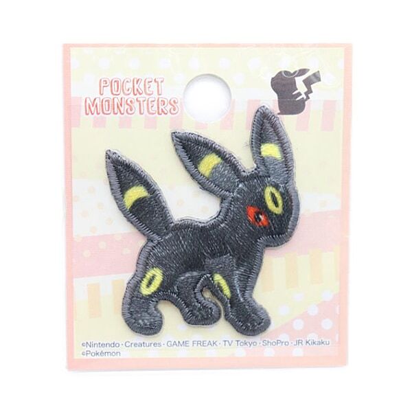 Pokemon Umbreon Embroidery Seal Patch